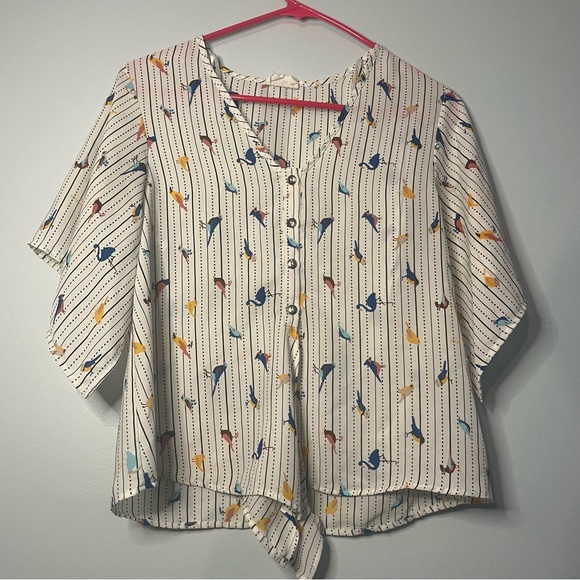 Bird blouse - Picture 3 of 5